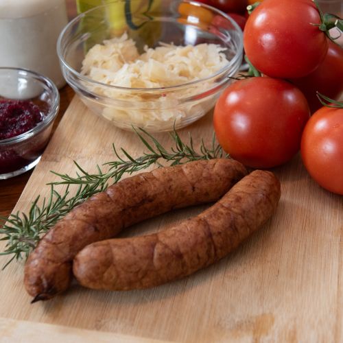 Debrecener BBQ sausage artisanal product