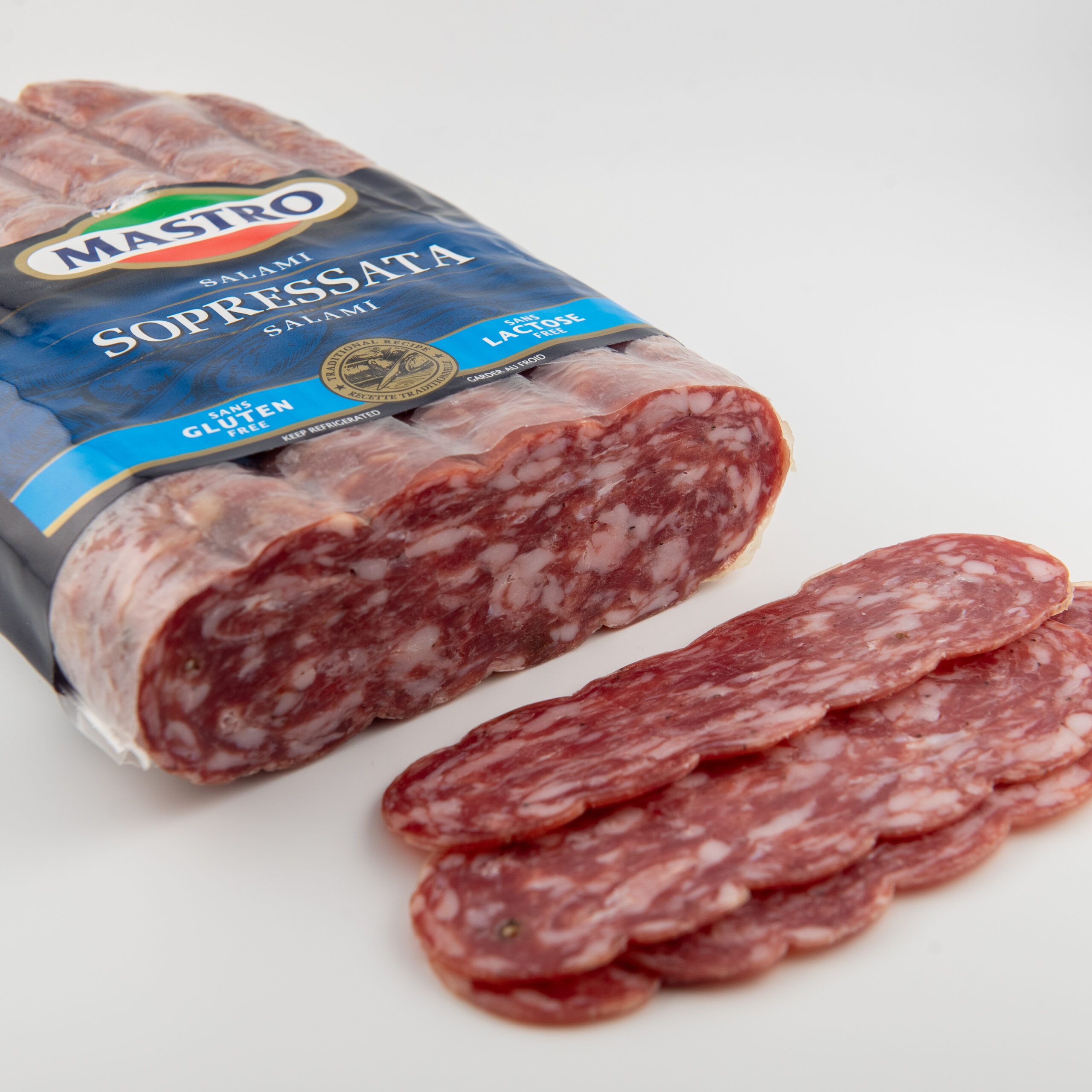 Artisan Sopressata salami from Southern Italy