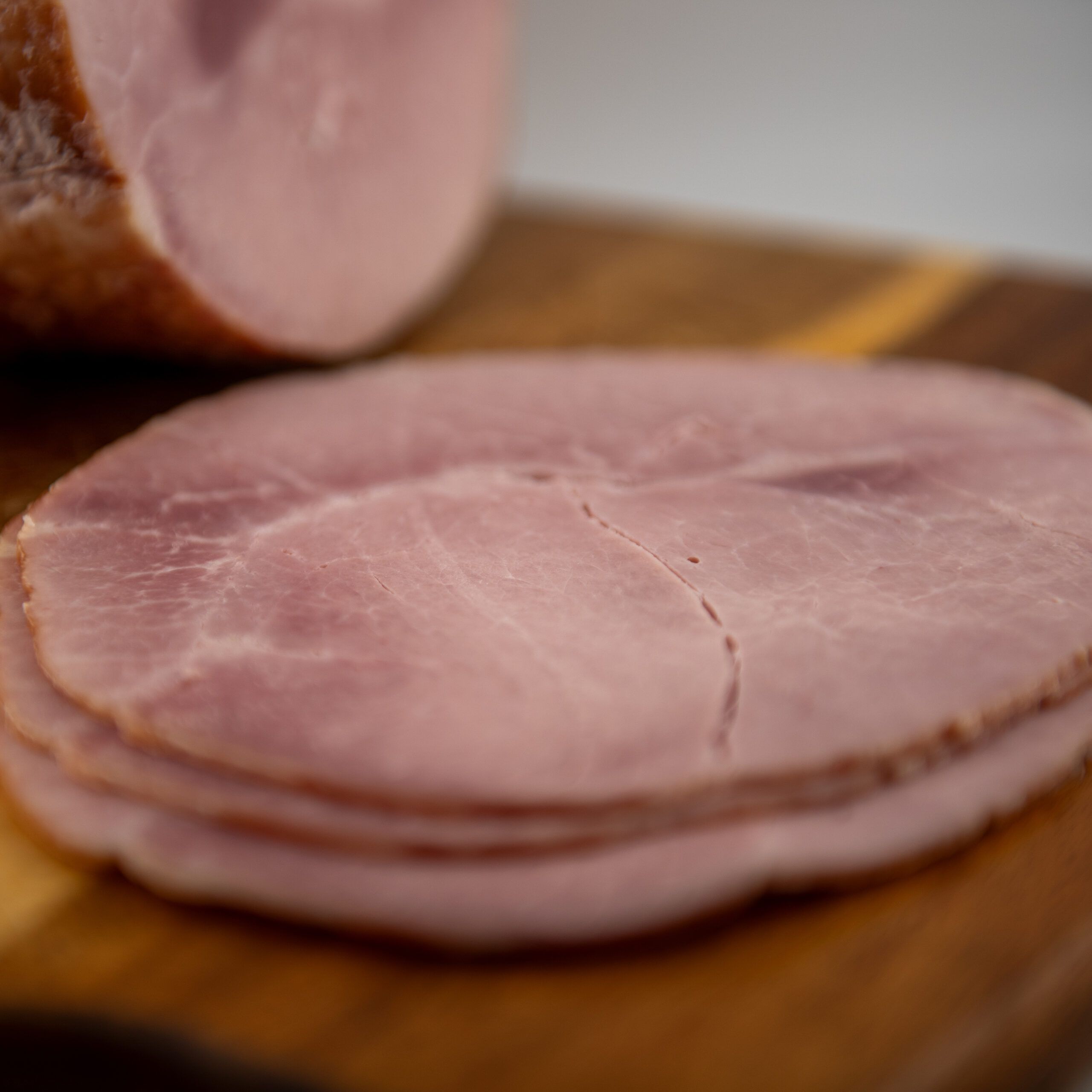 Sliced Polish ham