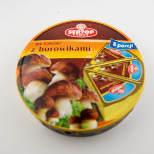 SERTOP processed cheese 8 slices with mushrooms