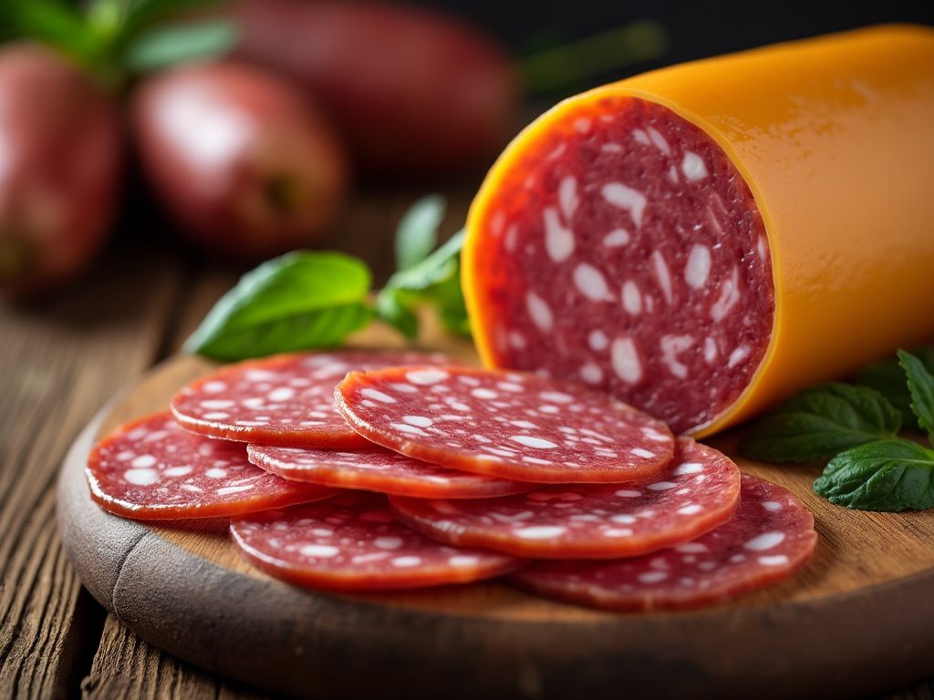 Flavorful Cheese PL Salami