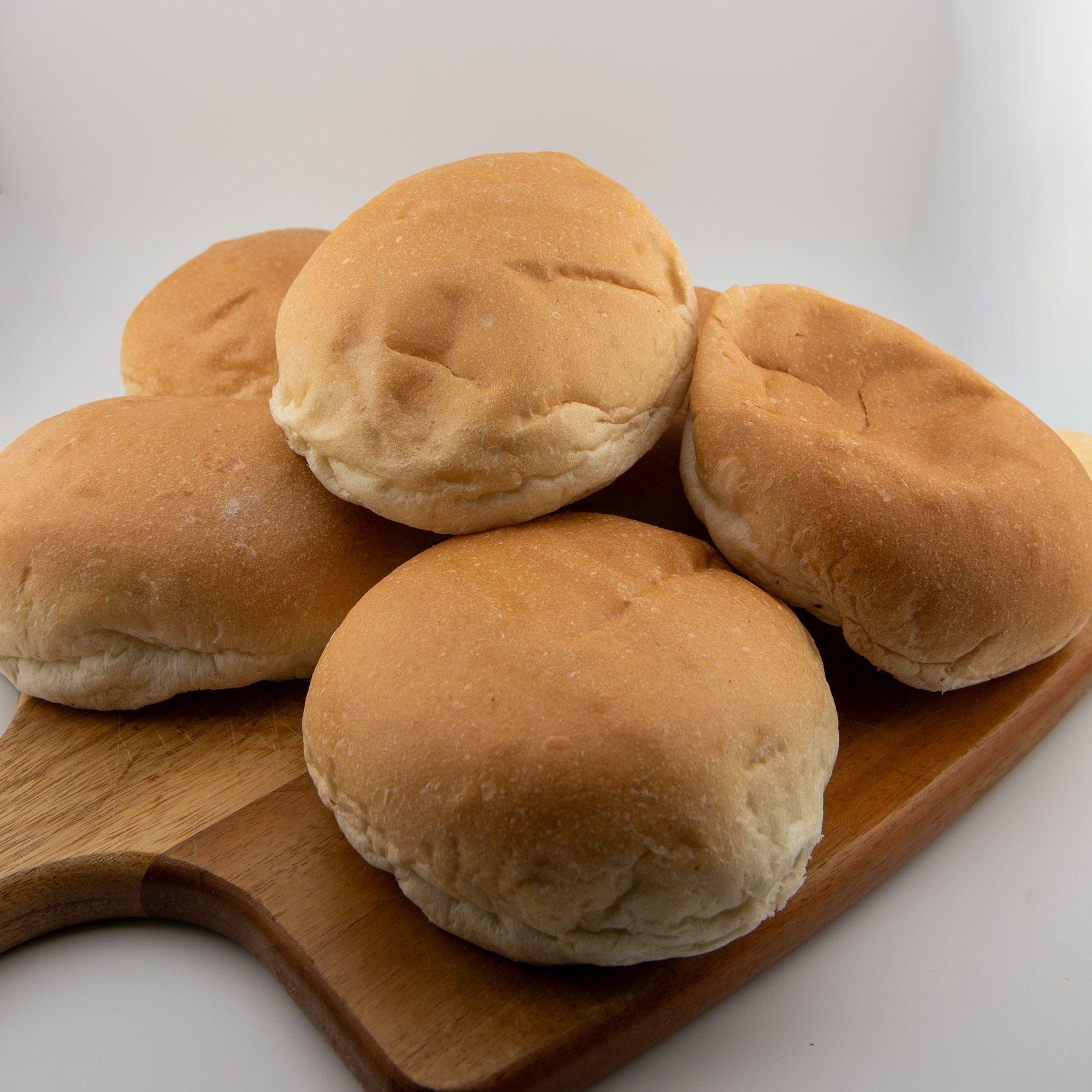 Classic white rolls pack of 6