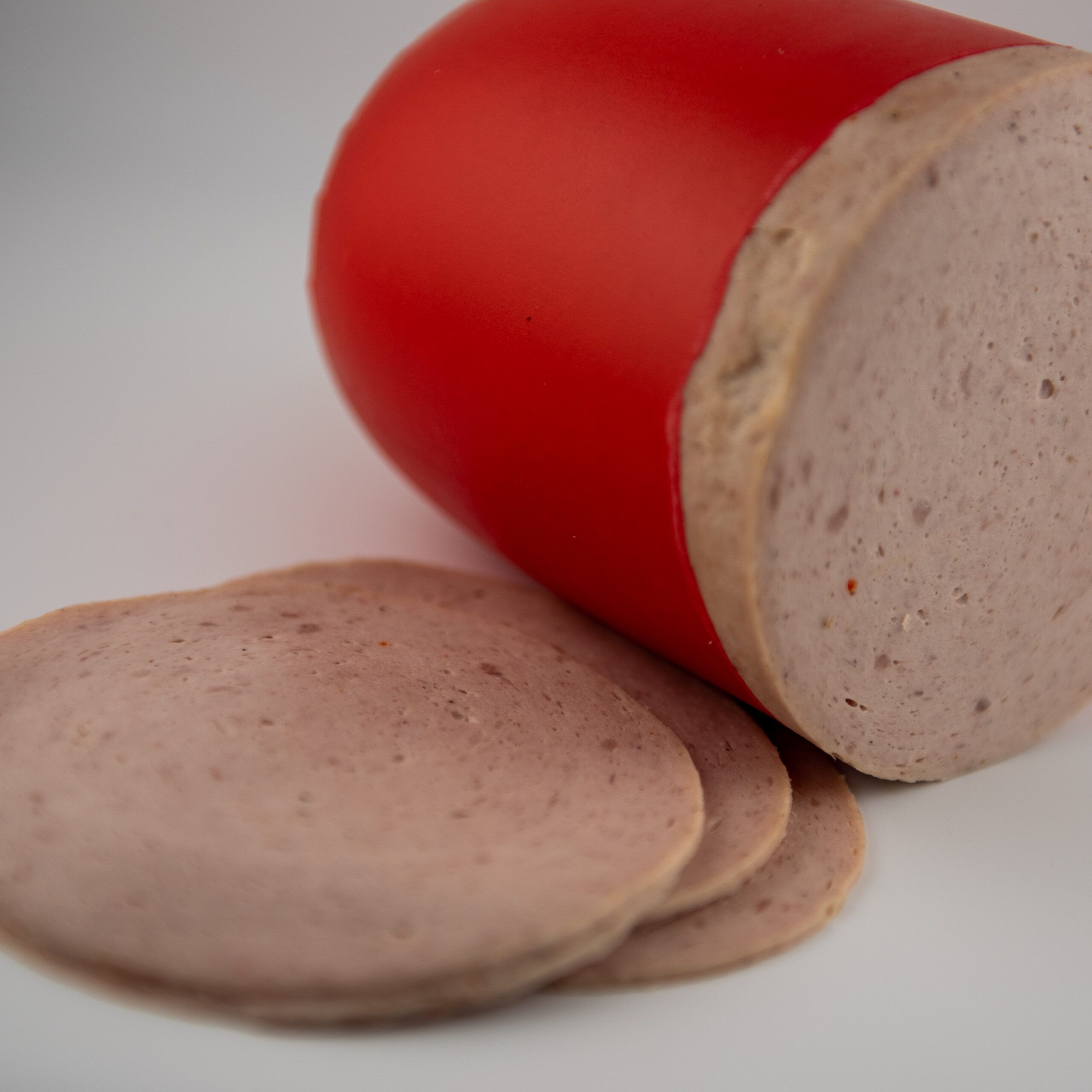 Sliced Lyoner sausage