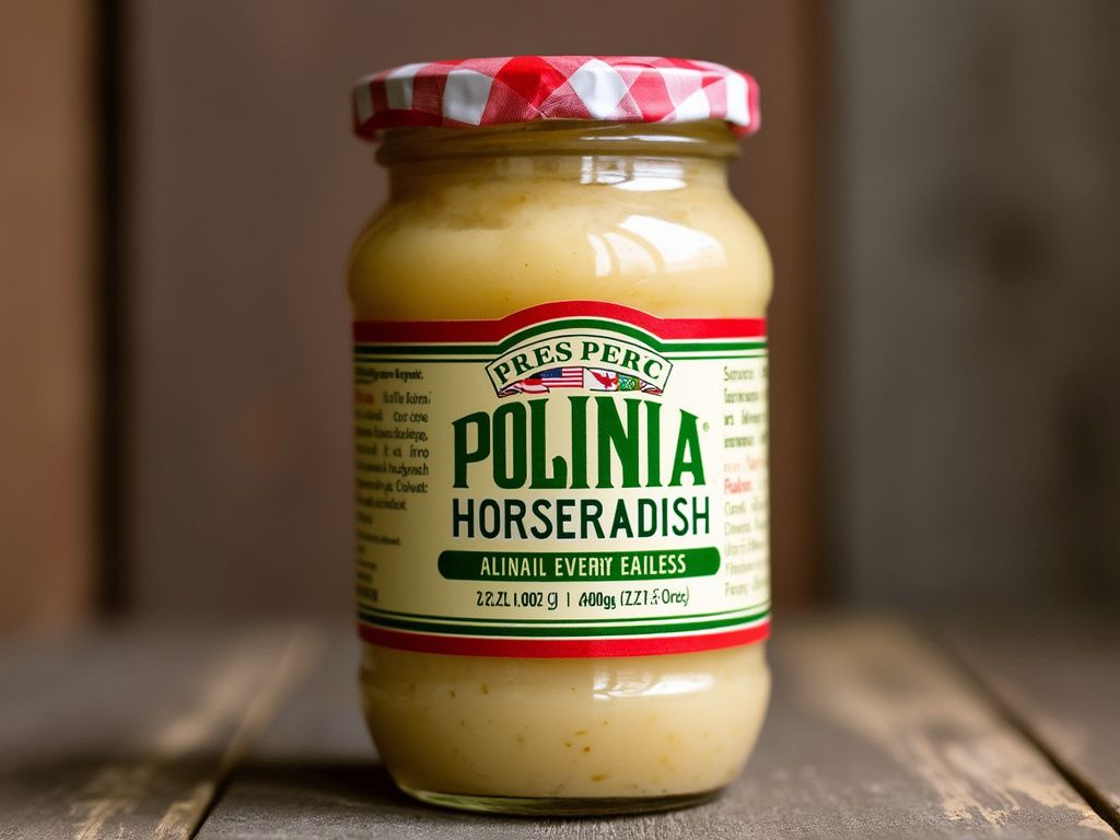 Jar of Polonia Horseradish