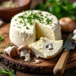Creamy Borowik Mushroom Cheese