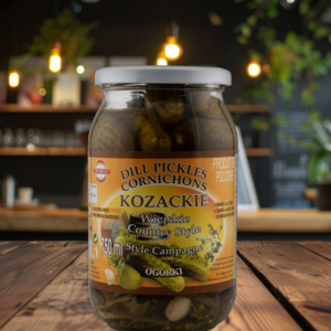 Kozackie Country Style Dill Pickles 750ml Jar