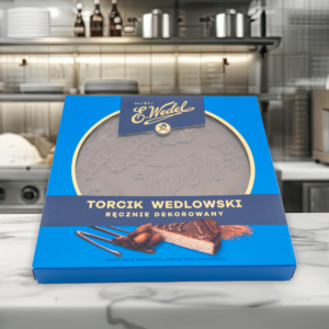 Torcik Wedlowski Hand-Decorated Wafer Cake by E.Wedel