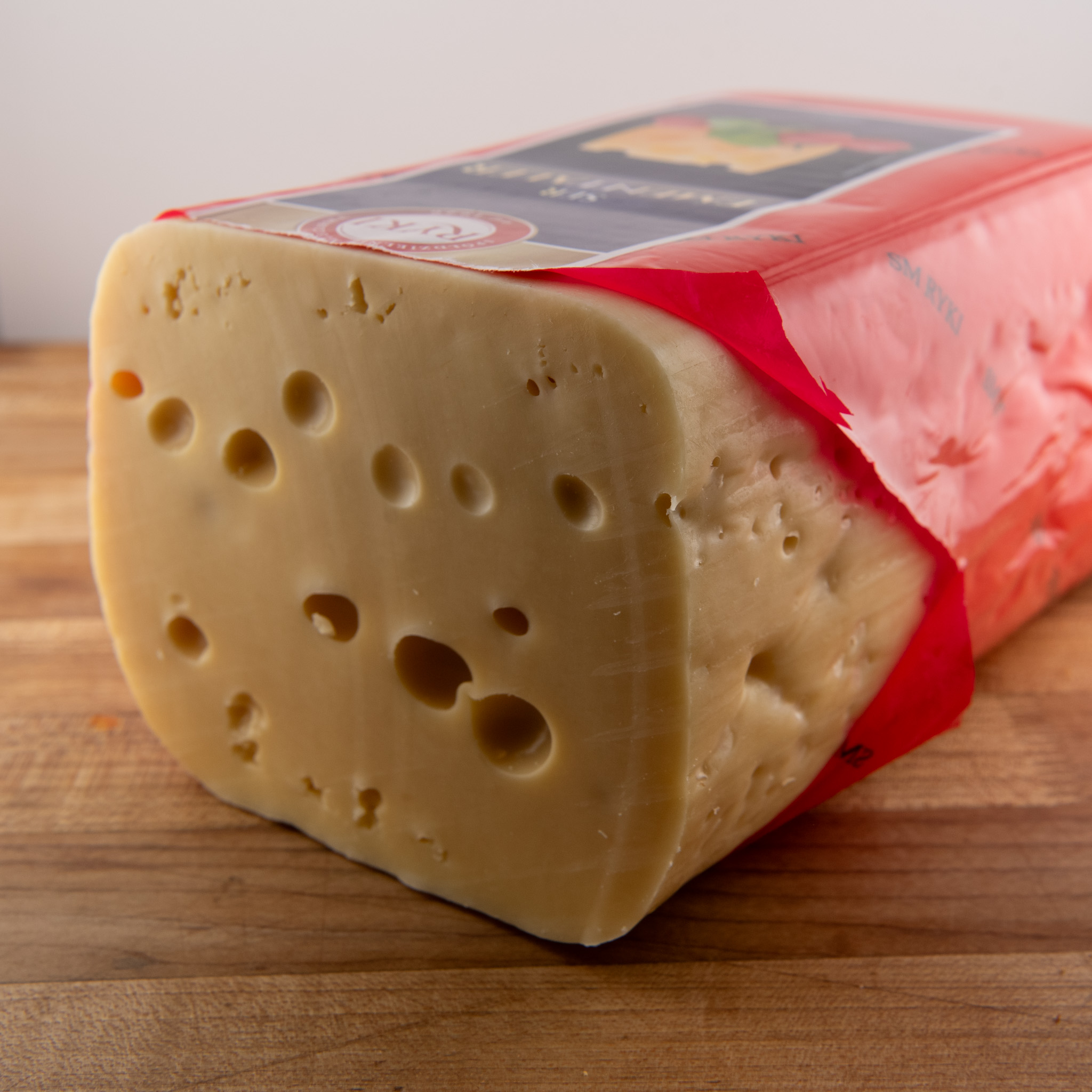 Ryki Emmentaler Polish cheese SM Ryki