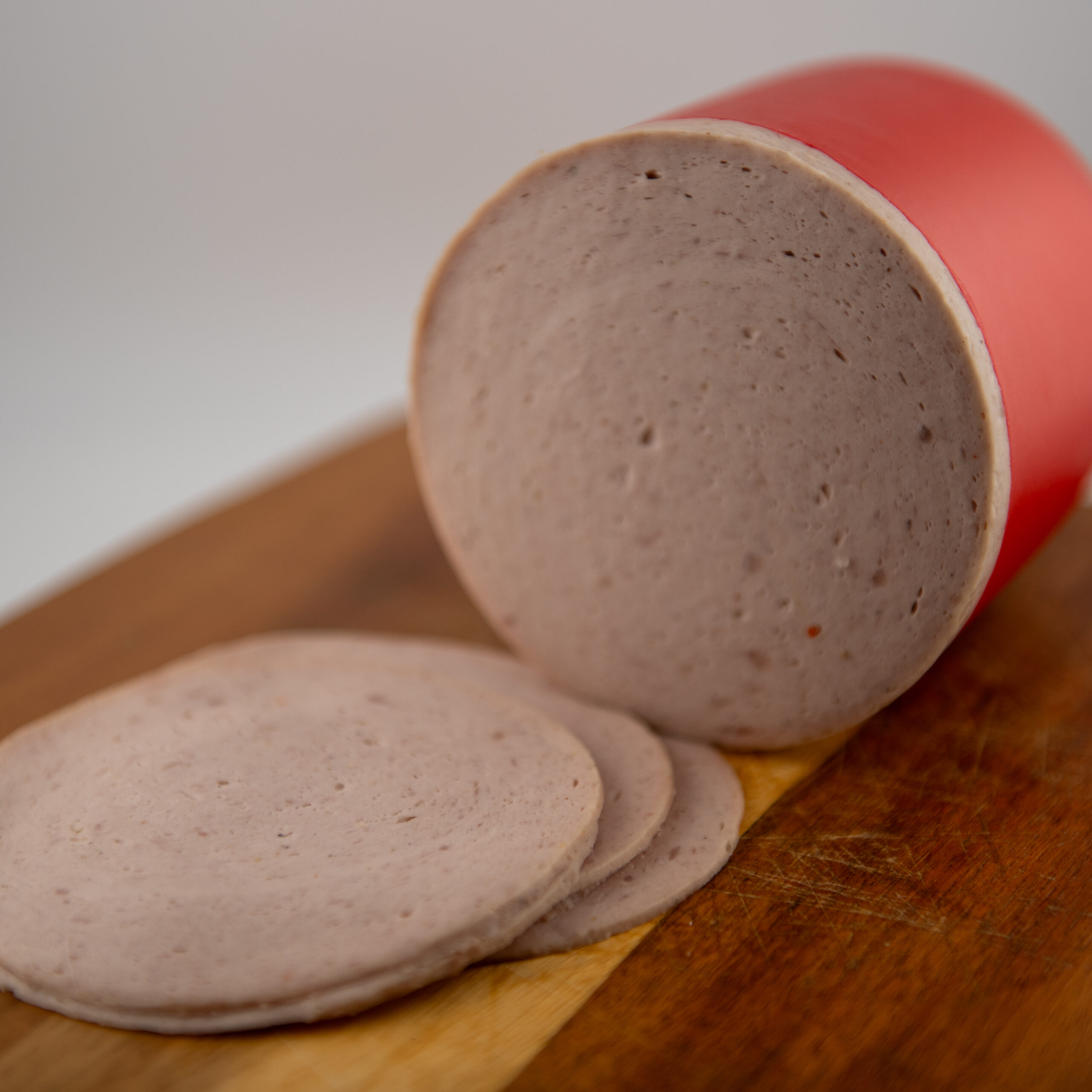 Sliced Lyoner sausage