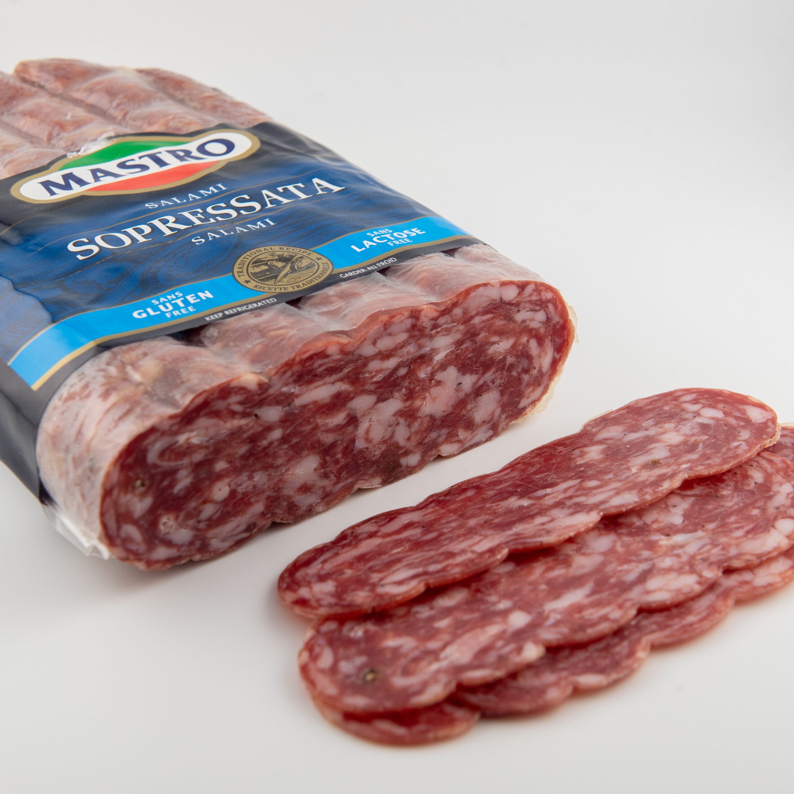 Artisan Sopressata salami from Southern Italy