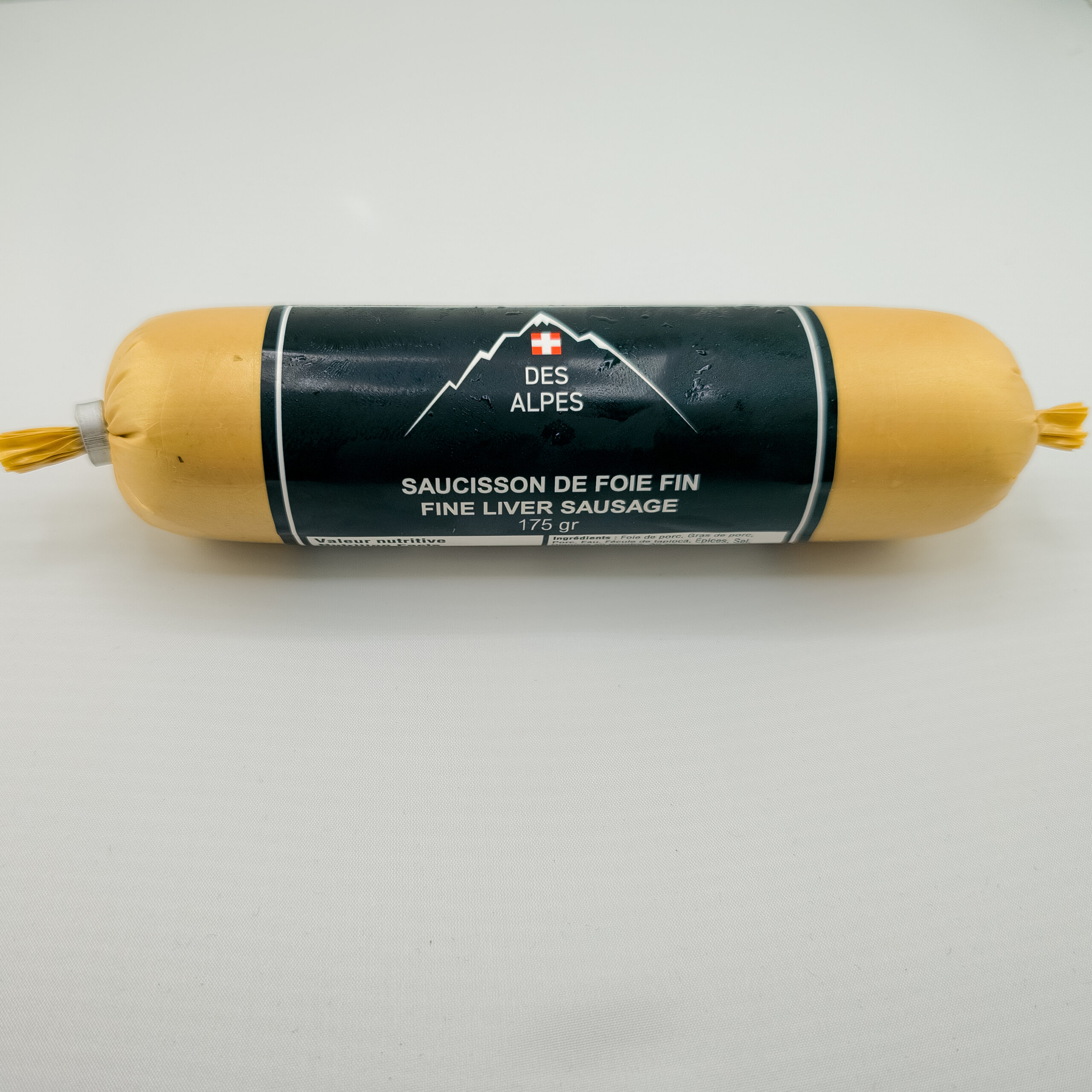 Fine liver sausage 175 g Des Alpes